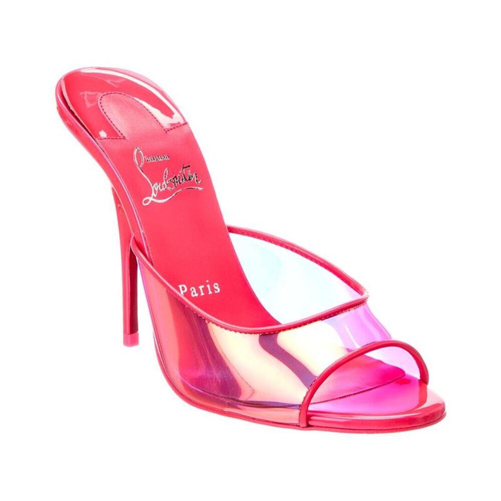 Christian Louboutin Just Arch 100 Patent Sandal, Pink